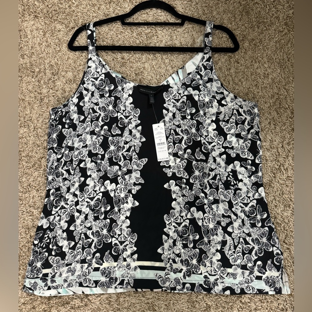 White House Black Market Reversible Tank Top